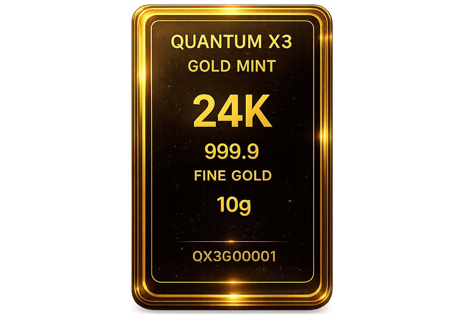 QX3 Gold Bar