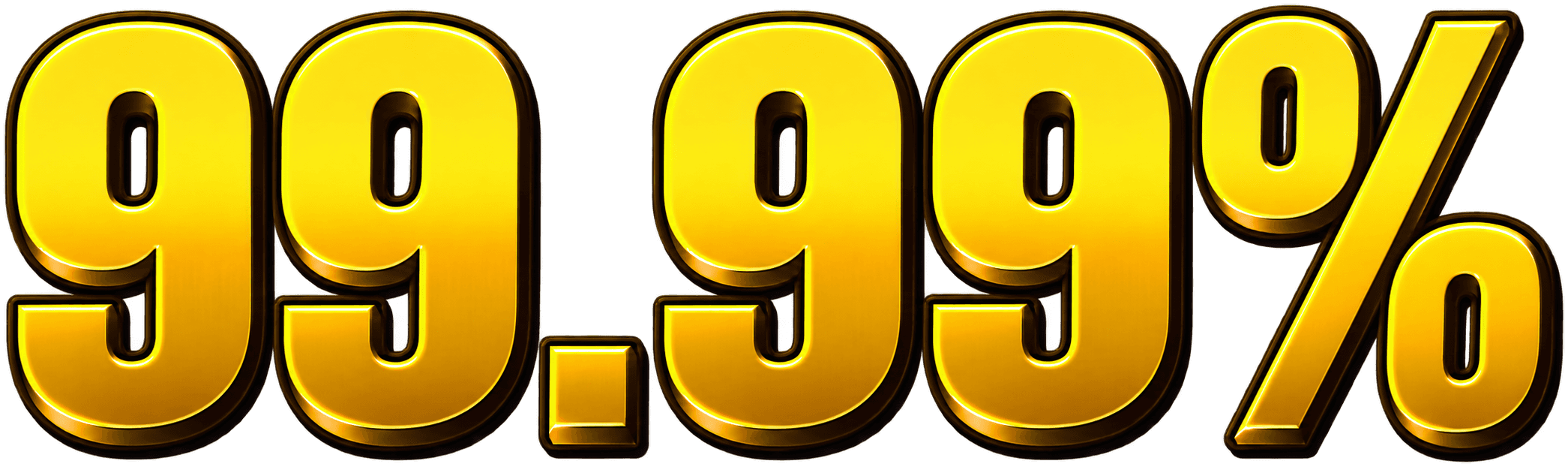 99.99%